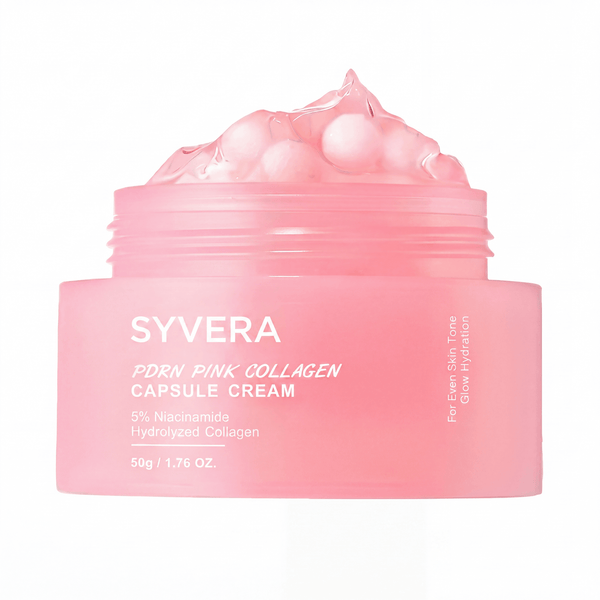 SYVERA PDRN Pink Collagen Capsule Cream — 50g jar