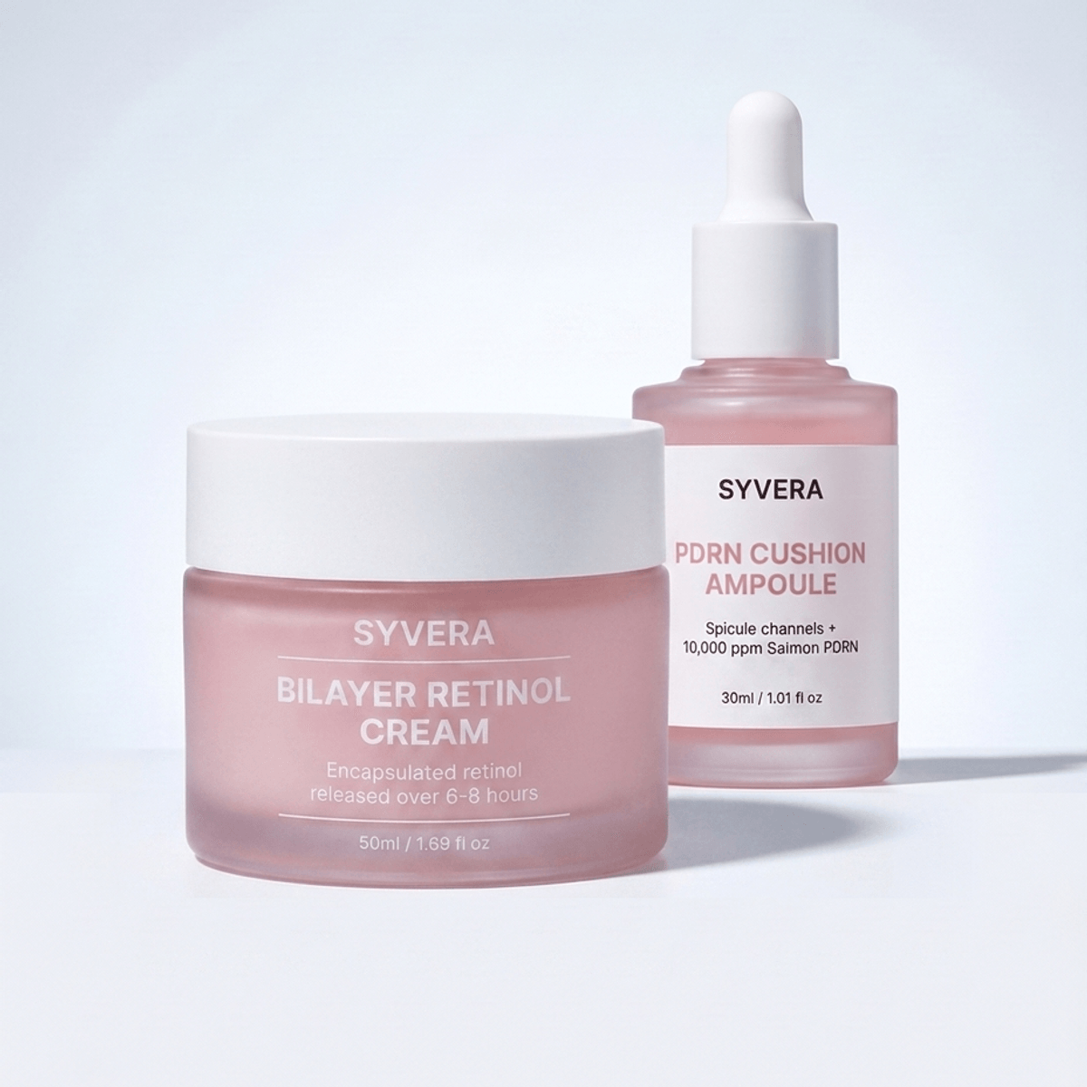 SYVERA Deep Capsule 3-Signal Protocol™ cream and ampoule